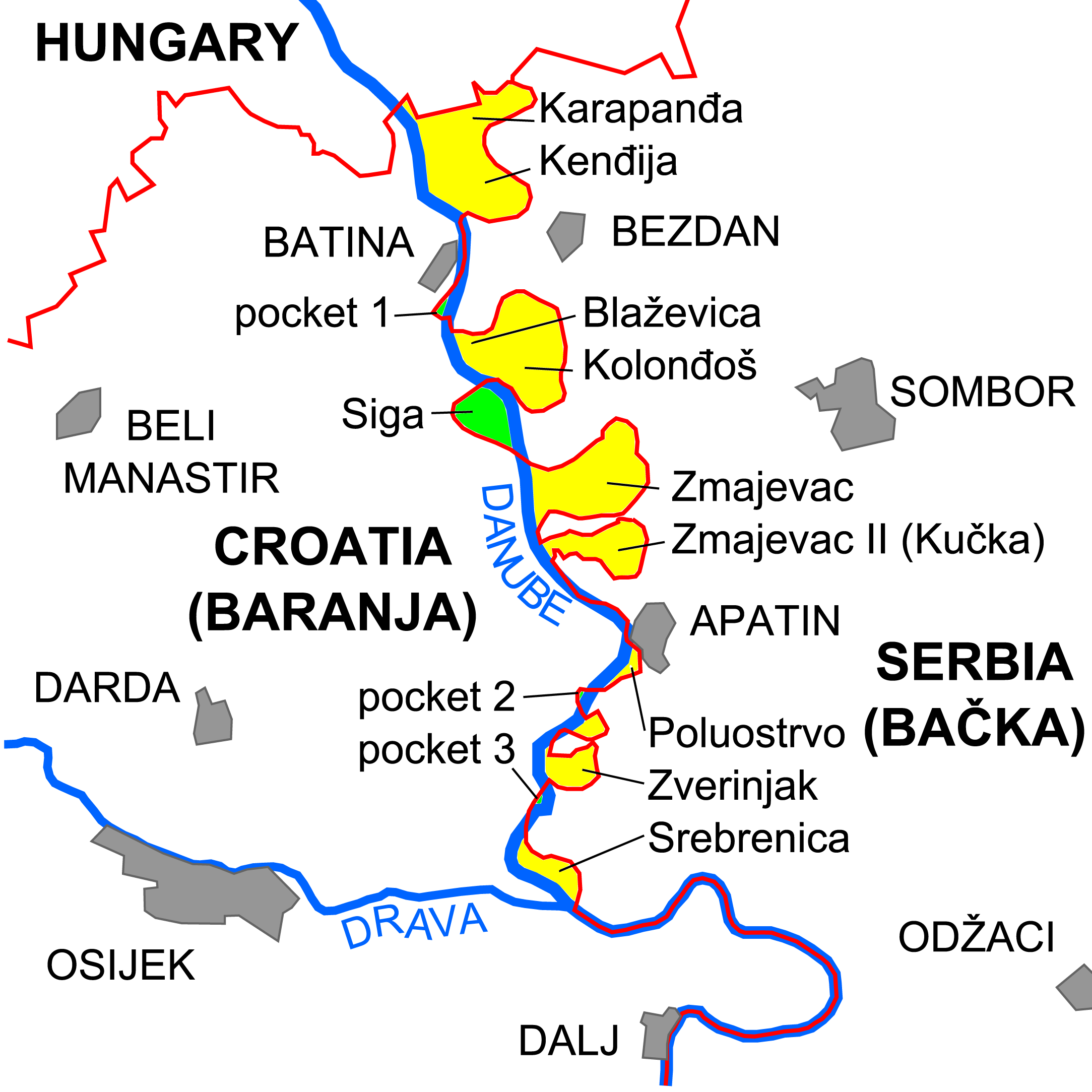 Croatia – Barry's Borderpoints